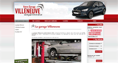 Desktop Screenshot of garagevilleneuve.com